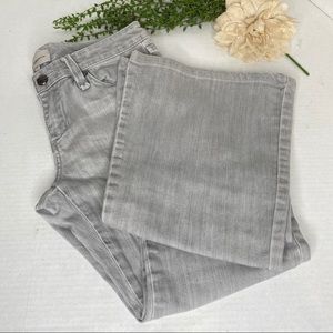 BCBGeneration Flare/Bell Bottom Jeans Gray Size 27